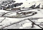 طبیعت زمستانی اسالم به خلخال