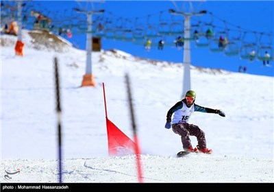 International Snowboard League Competitions in Tehran