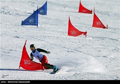 International Snowboard League Competitions in Tehran