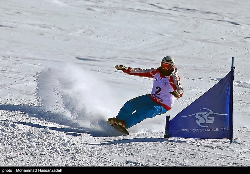 Photos International Snowboard League Competitions in Tehran Photo