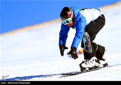 International Snowboard League Competitions in Tehran