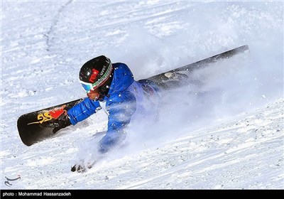 International Snowboard League Competitions in Tehran