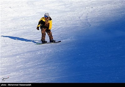 International Snowboard League Competitions in Tehran