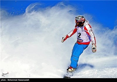 International Snowboard League Competitions in Tehran