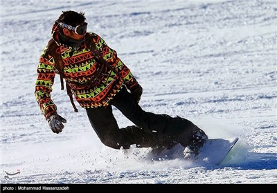 International Snowboard League Competitions in Tehran