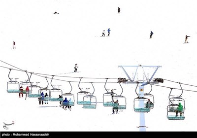 International Snowboard League Competitions in Tehran