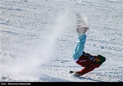 International Snowboard League Competitions in Tehran