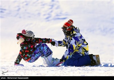 International Snowboard League Competitions in Tehran