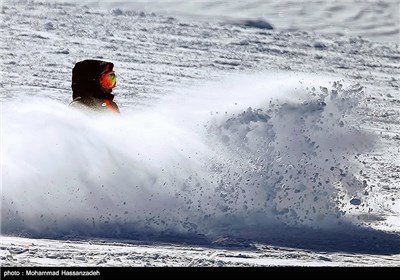 International Snowboard League Competitions in Tehran