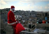 بابانوئلی برای غزه