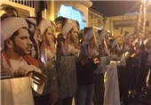 تظاهرات بحرینی‌ها در اعتراض به بازداشت شیخ علی سلمان