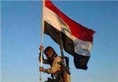 پرچم عراق بر فراز فرمانداری ناحیه «الضلوعیه» برافراشته شد