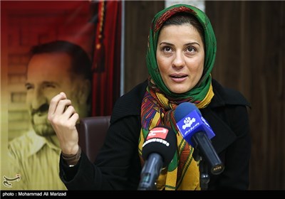 سخنرانی سارا بهرامی بازیگر سریال پرده نشین 