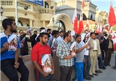 تجمع اعتراض‌آمیز مردم بحرین در حمایت از شیخ علی سلمان + عکس