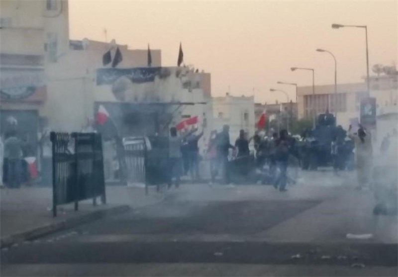 سرکوب معترضان به بازداشت شیخ علی سلمان در زادگاه وی + تصاویر