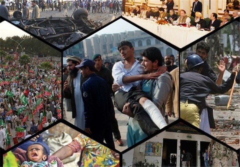پاکستان 2014؛ از برگزاری تظاهرات‌های مختلف تا حمله تروریست‌ها به مدرسه ارتش