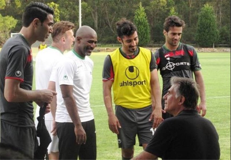 Iranian National Football Team&apos;s Training in Sydney in Pictures