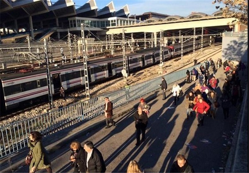 تخلیه ایستگاه راه‌آهن مادرید درپی تهدید به حمله انتحاری