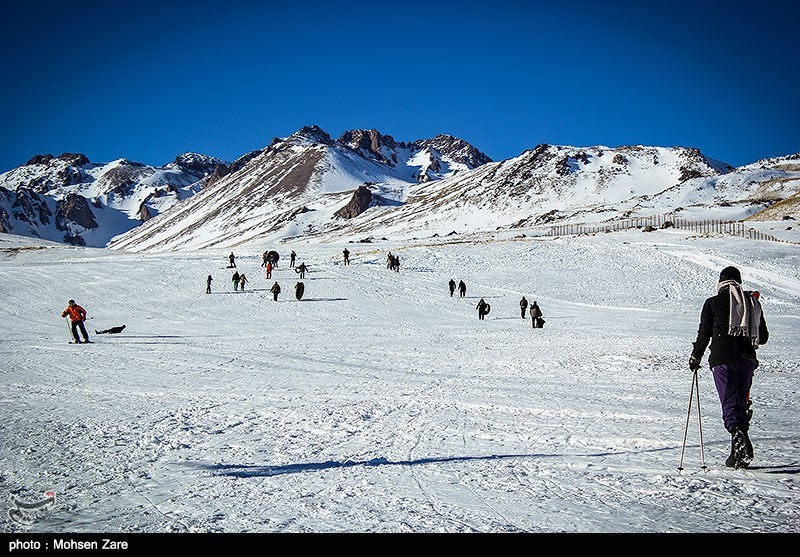 Alvares Ski Resort in Ardabil, Iran