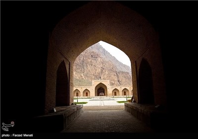 Bisutun Inscription near Iranian Western City of Kermanshah