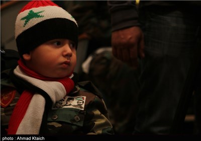 حفل تکریم عوائل الشهداء فی العاصمة السوریة دمشق