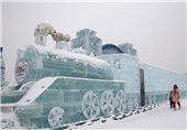 تصاویر جشنواره مجسمه های یخی در چینl◉l