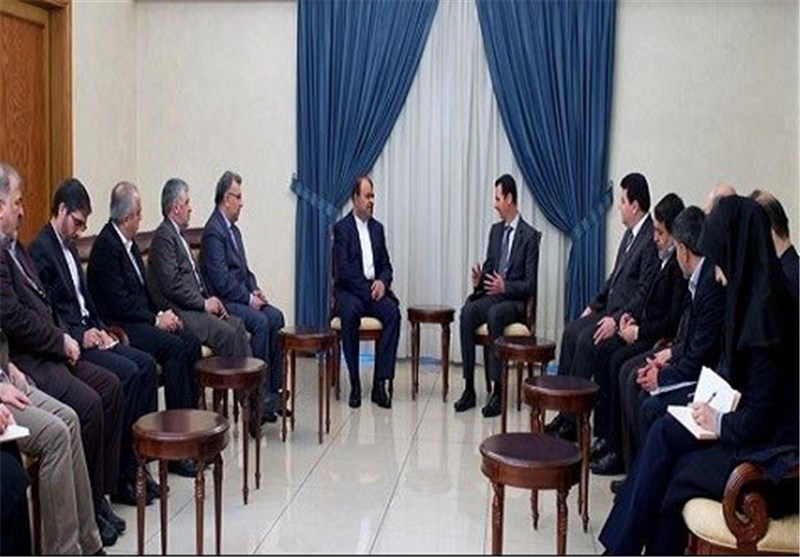 President Assad Underlines Importance of Economic Cooperation with Iran