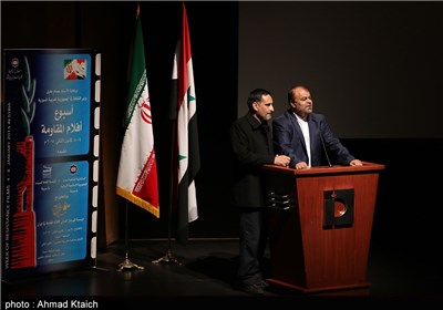 افتتاح حفل &quot;أسبوع أفلام المقاومة&quot; فی دار الأسد بالعاصمة السوریة دمشق