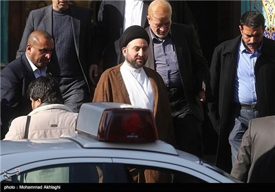 Iraq’s Ammar Hakim Meets Senior Iranian Clerics