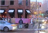 تجمع فعالان ضدجنگ جلسه جمهوریخواهان در واشنگتن را به‌هم ریخت+عکس و فیلم