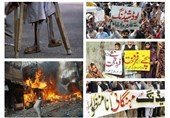 مردم پاکستان، غم‌های گذشته و سال جدید میلادی + تصاویر