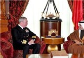 رایزنی فرمانده ناوگان پنجم آمریکا با ولیعهد بحرین