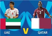 برتری نسبی امارات برابر قطر در آمار