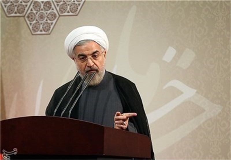 الرئیس روحانی: علینا التغلب علی الحظر من أجل تقدم ایران الاسلامیة