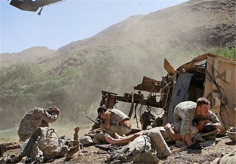 سقوط 2 بالگرد کشته شدن 16 سرباز و محاصره 12 نظامی آمریکایی در ولایت هلمند