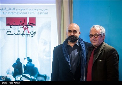 محمدحسین لطیفی مشاور کارگردان و علی جلیلوند تهیه کننده فیلم چهارشنبه 19 اردیبهشت