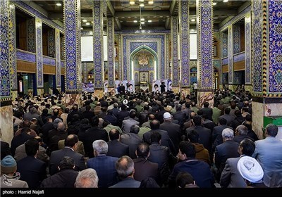 اقامة مراسم الذکری السنویة الثالثة لاستشهاد العالم النووی مصطفی احمدی روشن بمدینة یزد
