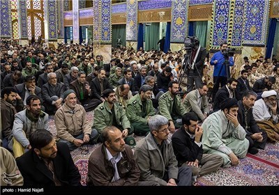 اقامة مراسم الذکری السنویة الثالثة لاستشهاد العالم النووی مصطفی احمدی روشن بمدینة یزد