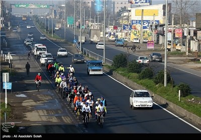 Cycling for Clean Air in Iran’s Northern Province of Gilan 