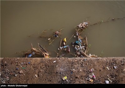 آلودگی زیست محیطی رودخانه کارون