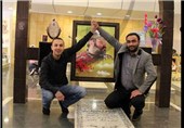 عکس/ فرزند عماد مغنیه در کنار آقازاده های ایرانی