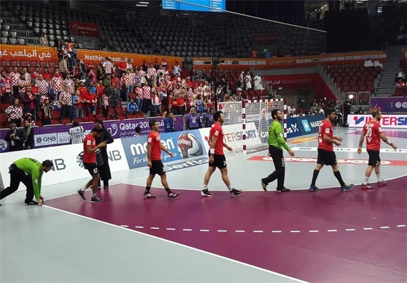 Iran Loses to Croatia in World Handball Championship