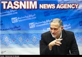 حضور هاشمی رئیس فدراسیون تیراندازی در خبرگزاری تسنیم