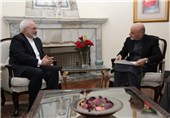 دیدار ظریف با رئیس جمهور افغانستان/ ابراز همدردی اشرف غنی با ایران