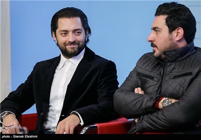 محسن کیایی و بهرام رادان بازیگران فیلم عصر یخبندان
