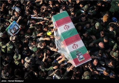 Funeral Procession of Slain Iranian Commander Held in Tehran