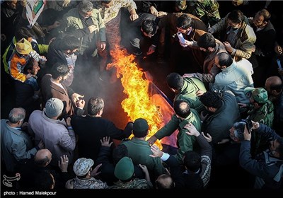 Funeral Procession of Slain Iranian Commander Held in Tehran