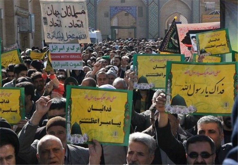 Rallies Held in Iran to Show Love for Prophet Muhammad