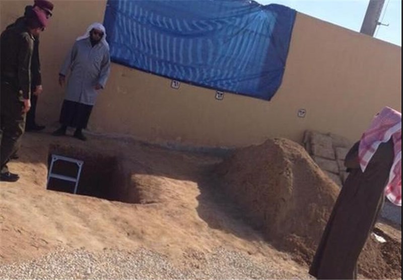 تصاویر مراسم کفن و دفن و قبر ملک عبدالله