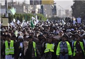 راهپیمایی مردم یمن در حمایت از انصار الله